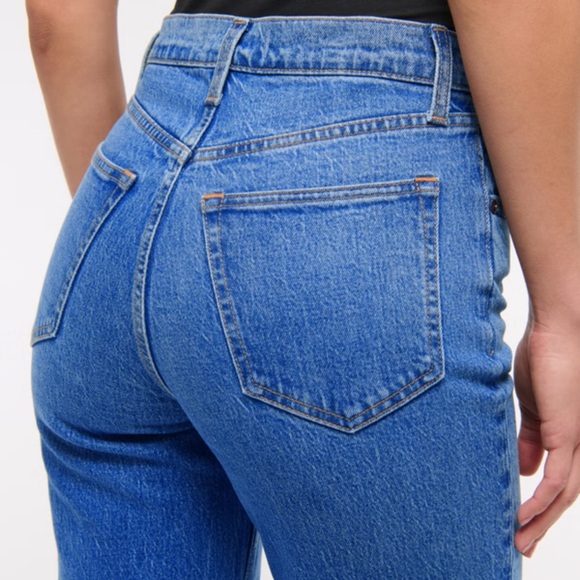 Abercrombie & Fitch Blue Straight Leg Pants - Picture 5 of 9